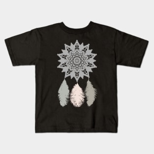 Mr Sand Man Mandala Kids T-Shirt